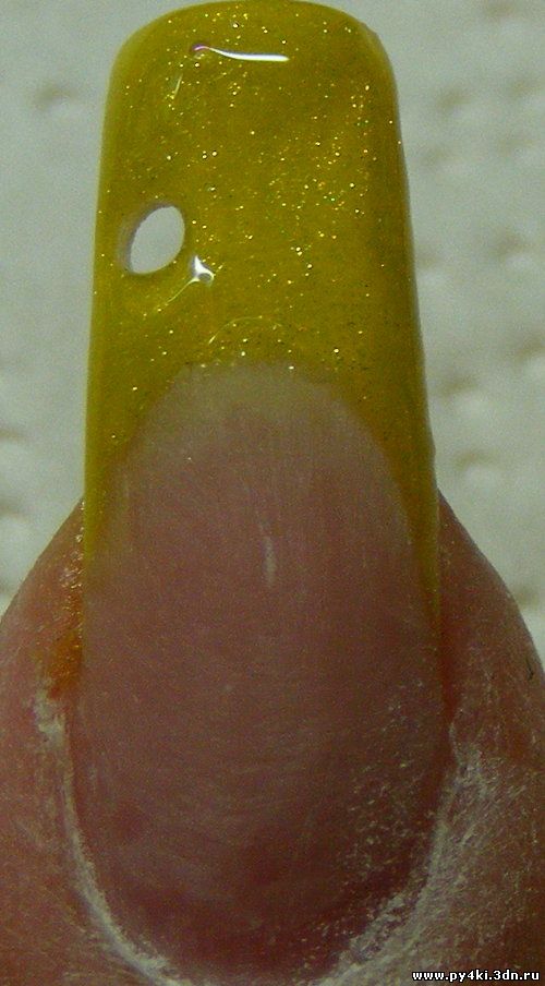 Сырный дизайн ногтей