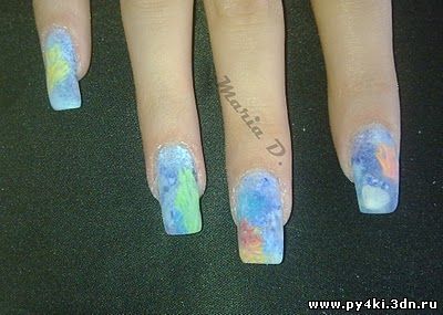 Красочный летний дизайн ногтей