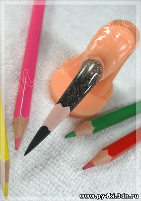 дизайн ногтей цветной